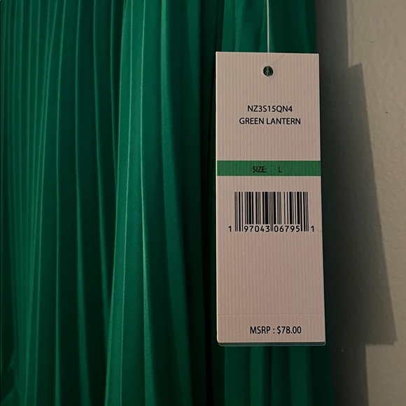 Nanette Lepore Green Midi Skirt - Picture 2 of 3